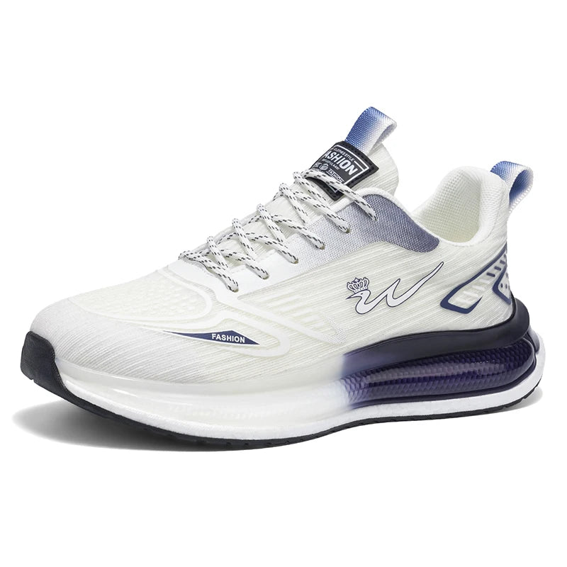 Men's breathable casual sneakers four seasons new soft sole non-slip lightweight racing outdoor running shoes speed sports shoes