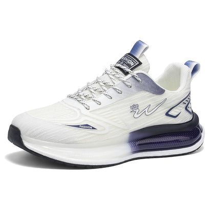 Men's breathable casual sneakers four seasons new soft sole non-slip lightweight racing outdoor running shoes speed sports shoes