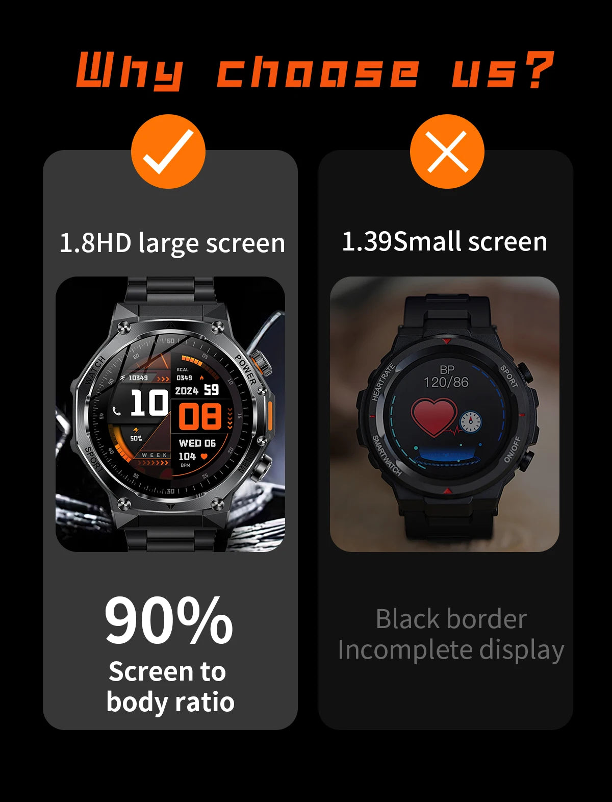 LIGE Nowy Smartwatch Męski 800 mAh Ultra Długa Żywotność Baterii Wodoodporny Zegarek Sportowy Outdoor Połączenia Bluetooth Wojskowy Smartwatch 2025