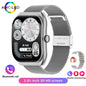 2025 New  Smart Watch Women Heart Rate Health Monitoring Voice Assistant BT Calling IP68 Waterproof Sports Smartwatch Men
