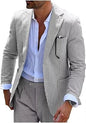 2027 New Spring And Autumn Mens Digital Printed 2 Piece Suit Set Plus Size Smart Casual Blazer Outfit For Business And Wedding