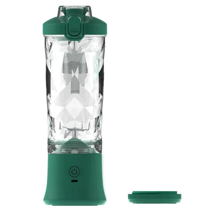 Household Fruit Electric Juicer Portable Juicer Blender USB Rechargeable Fruit Mixer 600ML Fruit Juicer Multi-functional Blender