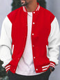 Autumn and Winter New Men's Fashion Buttons Fashion Versatile Multi-color Men's and Women's Streetwear Baseball Jacket