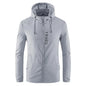 Outdoor Fashion Thin Sports Coat Men Mountain Climbing, Travel, Fishing, Camping, Waterproof Sun-protective Hooded Skin Clothing