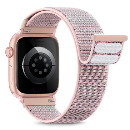 Nylon Strap For Apple Watch Band Ultra 3 2 49mm 46mm 45mm 41mm 44mm 42mm 40mm 38mm Bracelet For iWatch Series 11 10 9 8 7 6 5 4