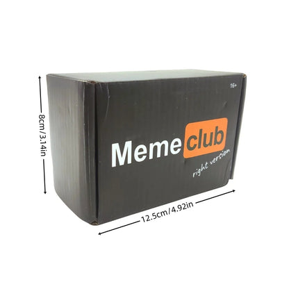 "Meme Club: Right Version"，Russian Version of the Board Game, Interactive Tabletop Game, Card Game Suitable for Company Gatherings, Holiday Gift.