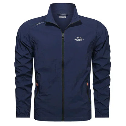 UPF100+ Men Summer Windbreaker Zip Pockets Uv Sun Protection Jackets Breathable Ultra-light Clothes Outdoor Skin Thin Coats Camp
