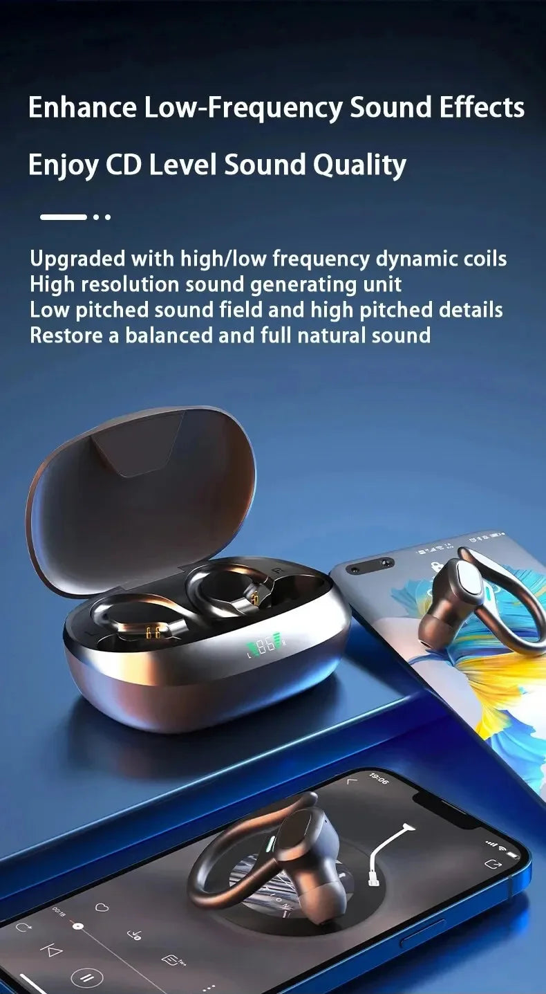 SP16 TWS Wireless Headphones Bluetooth Earphones With LED Display Charing Case Sports Business Headset For iPhone Samsung Xiaomi