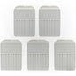 5 Packs/ 40pcs Wax Guard Filters Hearing Aid Accessories for Phonak, Resound, Widex and Unitron