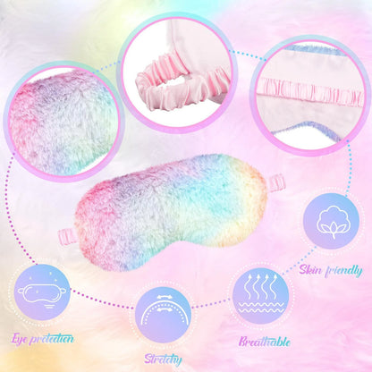 Sleeping Mask Sleeping Blindfold Soft Plush Eye Masks Cute Love Cloud Eye Cover Plush Mask Eyepatch Nap Health Eye Cover