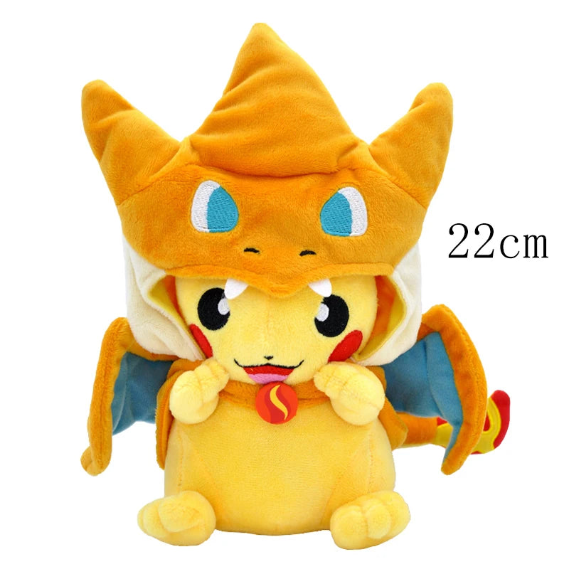 70 Styles Pokemon Plush Toy Dragapult Gengar Pikachu Eevee Evolution Scorbunny Cinderace Doll Morpeko Christmas Gift for Kids