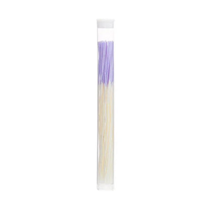 60Pcs Colorful Pierced Ear Cleaning Line Set Paper Floss Herb Solution Ear Hole Cleaning Kit Effective Anti-Blocking