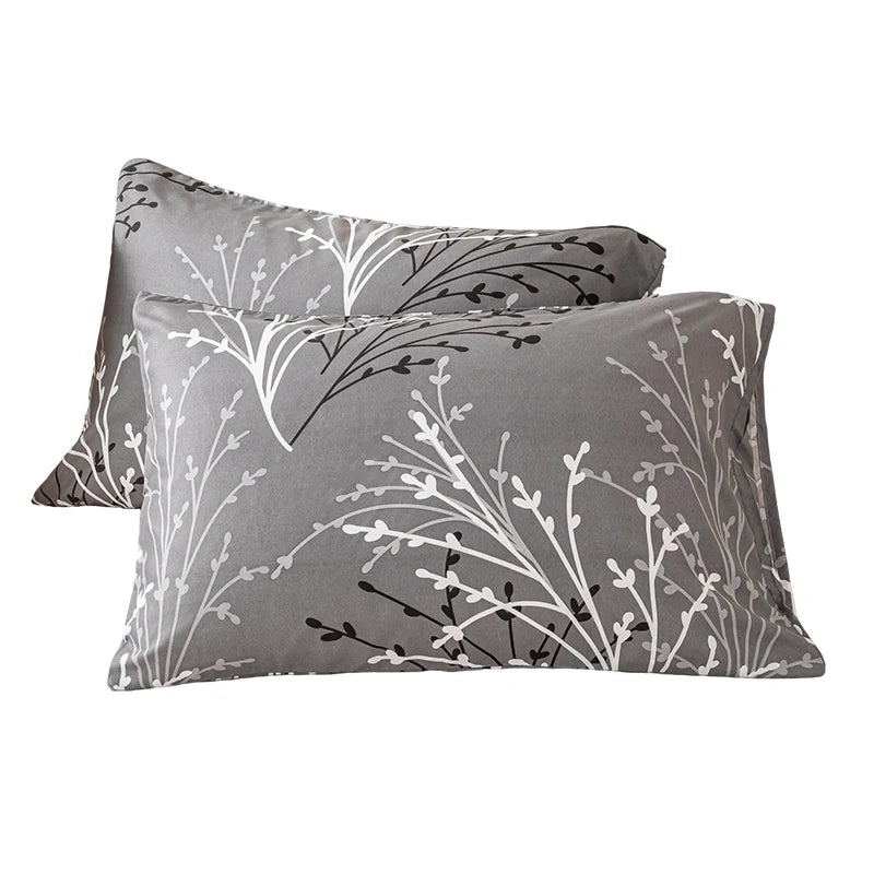 2pcs/4pcs Floral Pattern Pillow Cover Set (Pillow Inner Not Included), Soft & Comfortable, Suitable For All Seasons
