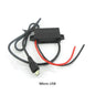 12V 24V 36V 48V Buck 5V 3A Charging Converter DC-DC Step Down Converter for Battery With Multi Types USB Jack Female USB