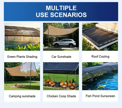 Garden Shade Cloth with Grommets Shade Cloth Sun Shade Fabric Shade Cover for Patio Garden Pergola Shade Cover Canopy Greenhouse