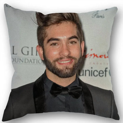 Custom Kendji Girac Pillowcase Home Textile Cotton Pillow Covers Wedding Decorative Pillow Cover Square 45x45CM1210