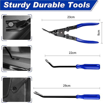 Car Hand Tool Set Car Disassembly Tool Kit Stereo Repair DVD Repair Tool Dashboard Removal Tool Interior Plastic Trim Panel