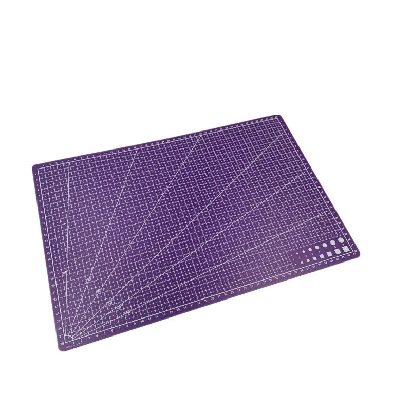 A3 PVC Cutting Mat Single Side Patchwork Cut Pad for Workbench Patchwork Sewing Manual DIY Knife Engraving Leather Cutting Board