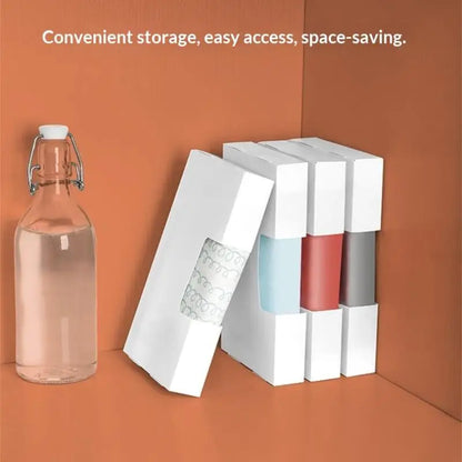 Kitchen Trash Bag Holder Large Capacity Plastic Bag Dispenser for Gloves and Garbage Bags Home Storage Container