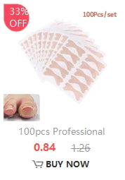 2/6/12Pc Ingrown Toenail Toe Correction Stickers Nail Art Foot Patches Feet Care Paronychia Treatment Recover Pedicure Foot Tool