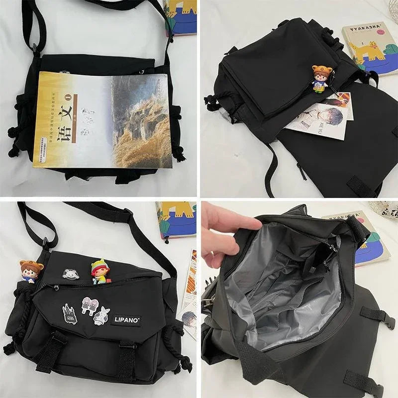 Popular Shoulder Bag Large Capacity Crossbody Bag Retro Workwear Postman Bags for Girls Handbags Fashion Casual rossbody Bags