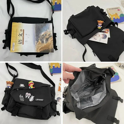 Popular Shoulder Bag Large Capacity Crossbody Bag Retro Workwear Postman Bags for Girls Handbags Fashion Casual rossbody Bags
