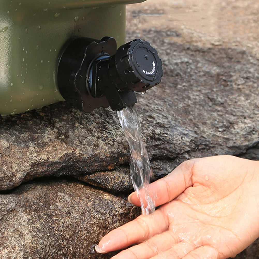 11L Outdoor Water Bin Large Capacity for Camping Fishing Picnic Hiking Portable Drinking Water Canister with Detachable Faucet
