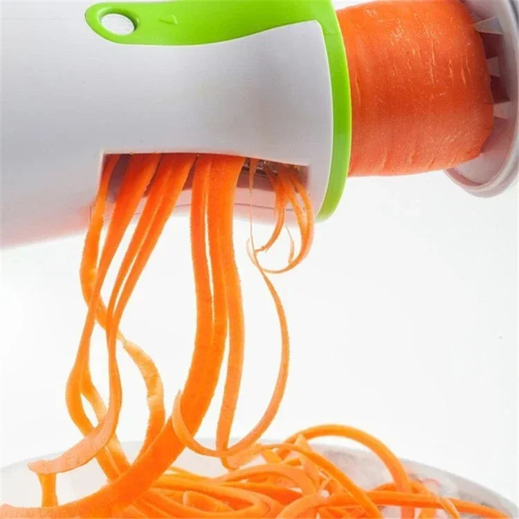 LMETJMA Zucchini Pasta Noodle Spaghetti Maker Heavy Duty Spiralizer Vegetable Slicer Vegetable Spiral Slicer Cutter  KC0335