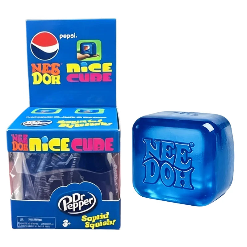 2026 Schylling Needoh Nice Cube Sensory Fidget Cube Stress Relief Anxiety Sensory Tool for Focus ADHD Office Desk Calming Gadget