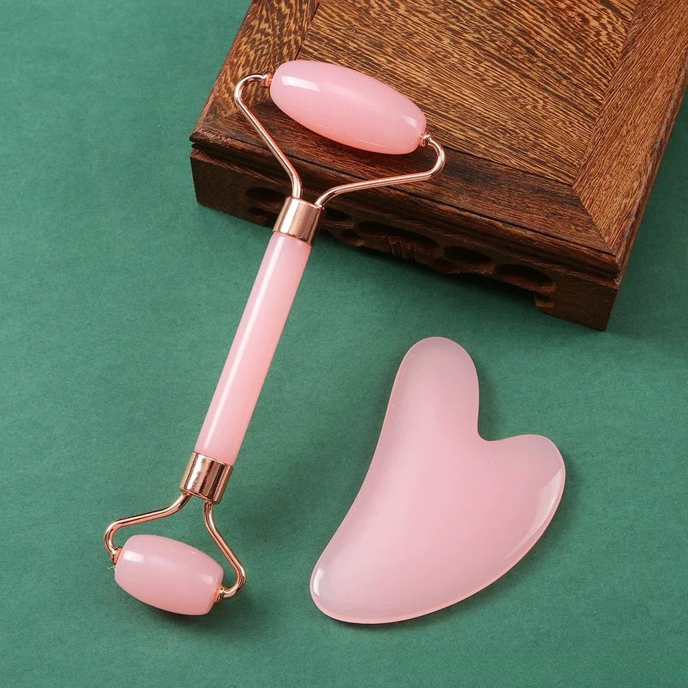 3Pcs Ice Face Roller Gua Sha Board Facial Face Massager Kit Massage Roller  Face Lifting Contouring Tools Beauty Skin Care Tools