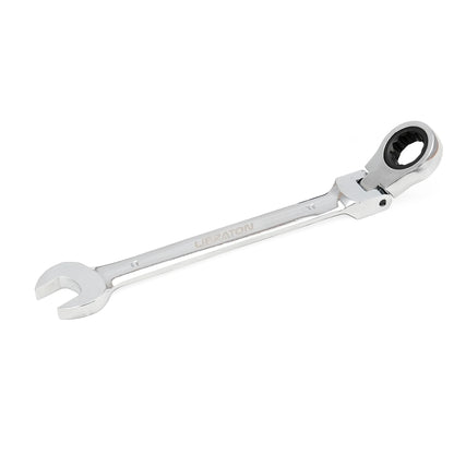 LIBRATON1pc Ratchet Wrench 6mm-19mm, Ratcheting Flexible Head Wrench Set, Reversible Spanner Hand Tool, 72-Tooth Allen Wrench