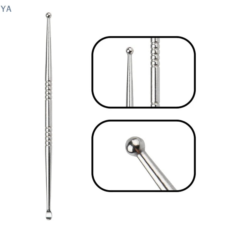 [Y]1pcs Tonsil Stone Removal Ear Wax Remover Stainless Steel Remover Mouth Cleaning Care Tools Tonsil Stone Remover Health Care