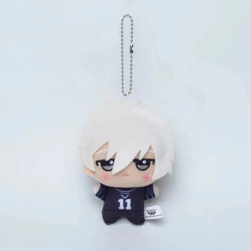 10cm New Blue Lock Plush Pendant KeyChain Yoichi Isagi Nagi Seishiro Mikage Reo Rin Itoshi Itoshi Sae Doll Toy Gift