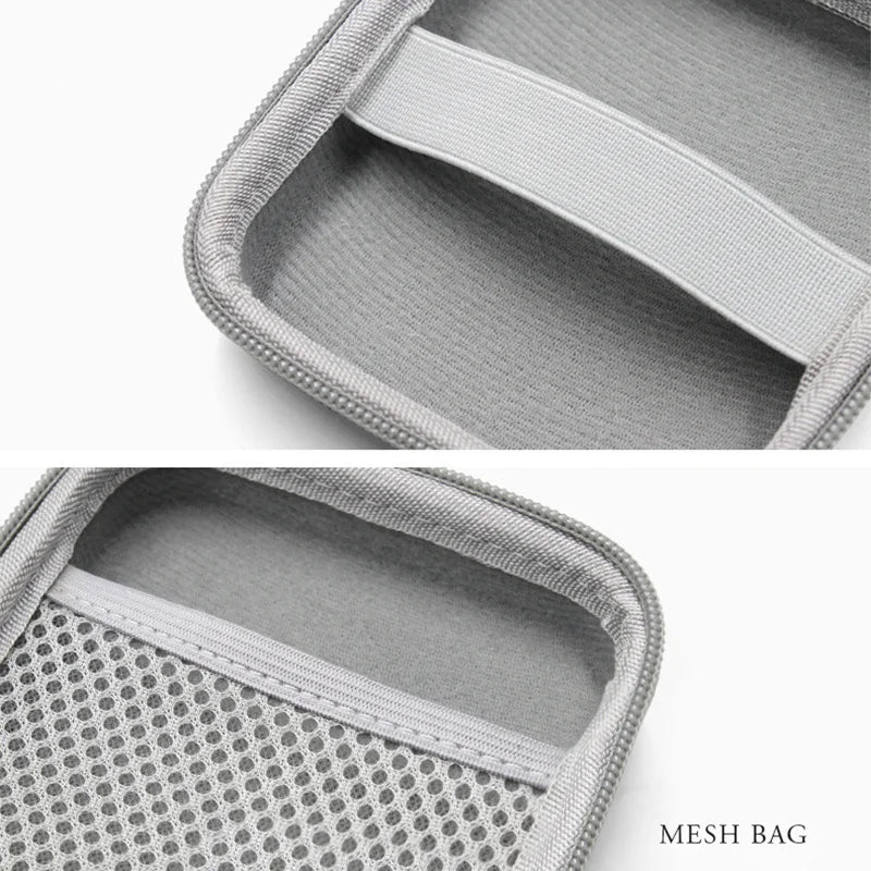 Portable Earphone Storage Bag Data Cable Organizer Bag Multifunctional Digital Gadgets Case For Charger U Disk Protective 2030