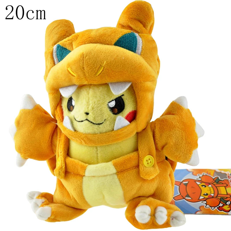 70 Styles Pokemon Plush Toy Dragapult Gengar Pikachu Eevee Evolution Scorbunny Cinderace Doll Morpeko Christmas Gift for Kids