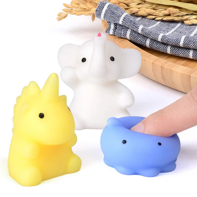 5-50PCS For  Party Gift Squishy Toy Cute Animal Antistress Ball Squeeze Mochi Rising Toys Abreact Soft Sticky Stress Relief