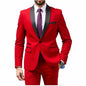 Groom Weddingpiece Suit for Men Middle-aged Blazer Formal Party Dress Tailor-made Outfit Men