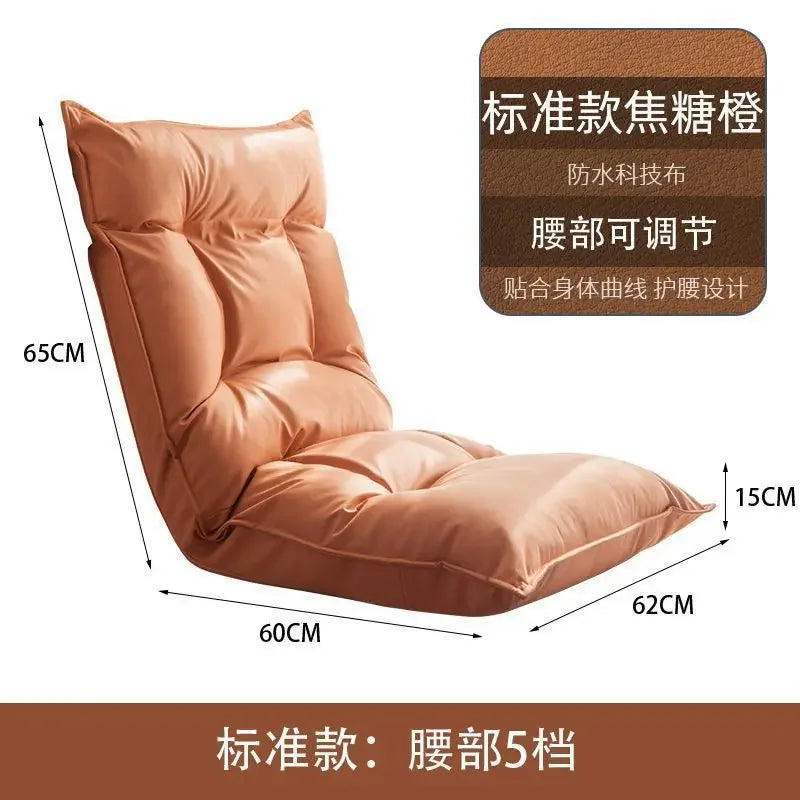 New Human Kennel Lazy Sofa Japanese Tatami Bay Window Chair Bed Back Chair Foldable Dormitory Waist Armrest