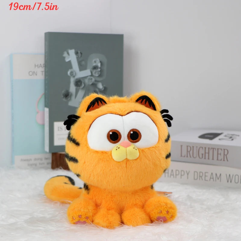 Original GARFIELD FAMILY Kawaii Soft Plush Toys Cute Cartoon Garfield Cat Odie Stuffed Animals Peluche Dolls Birthdays Gifts Kid