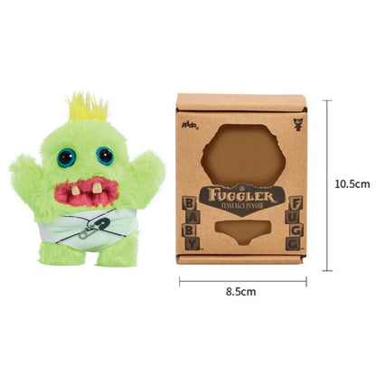 Baby Fugg Fuggler Monster Plush Doll  Original Rabid Rabbit Funny Ugly Hedge Grog Screech Wide-Eyed Teeth Monster With Box
