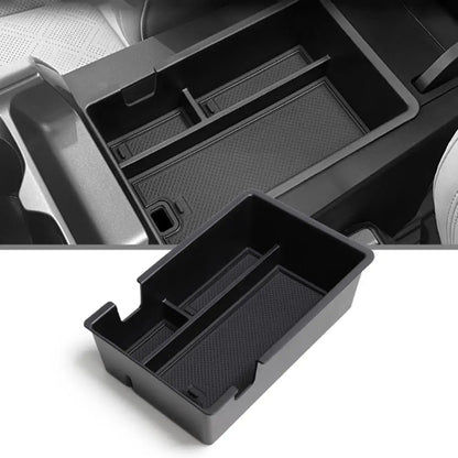 Armrest Box Storage Tray For BYD Yuan Pro Yuan UP ATTO 2 EV 2024 2025 Non-slip Armrest Storage Box Car Interior Accessories V9M5