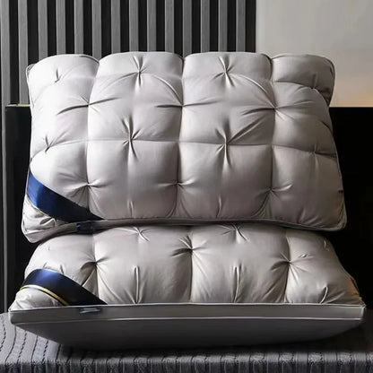 1pc 48x74cm Twisted Hotel Star Home Use Pillow Core - Soft Supportive Bed Pillows,Suitable For Dormitory Single Bed Pillow Cores