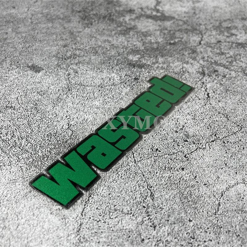 GTA Inspired Stickers, Block Font with Black Outline, Multi-color, Waterproof for Car, Fairing, Laptop & Gaming Gear