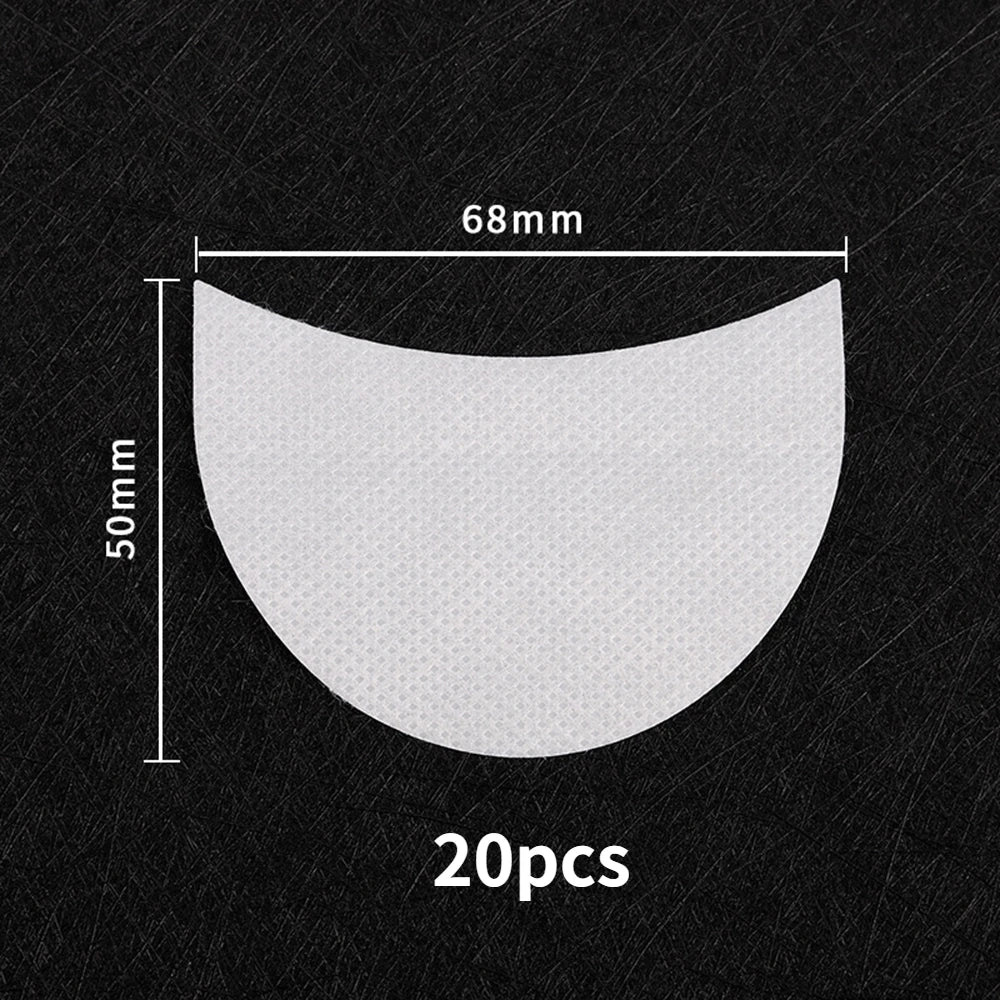 20-50pcs Disposable Eyeliner Shield Eyeshadow Shields Protector Pads Lint Free Patch False Eyelash Extension Eye Makeup Stencils