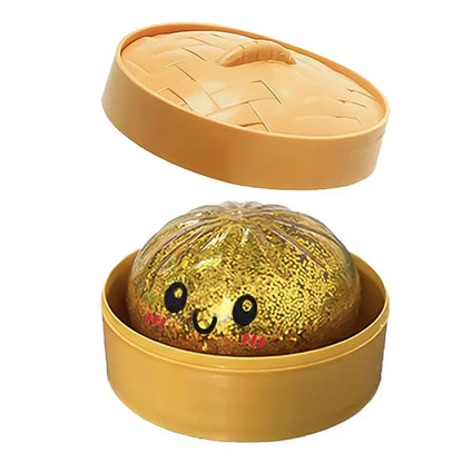 Colorful Glitter Dumpling Blind Box Squishy Relaxing Relieve Anxiety Antistress Enhance Happiness Rebound Squeeze Reliever Toy