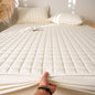 Waterproof High Quality Mattress Cover- Antimicrobial Hypoallergenic Mattress Protector, Noiseless Fitted Sheet,Solid Color