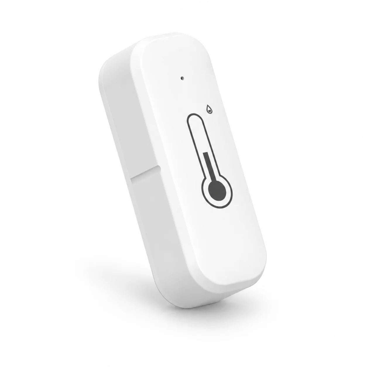 Tuya Temperature and Humidity Sensor, WiFi and Bluetooth Connectivity, Monitors Temperature Changes, Ideal for Smart Homes