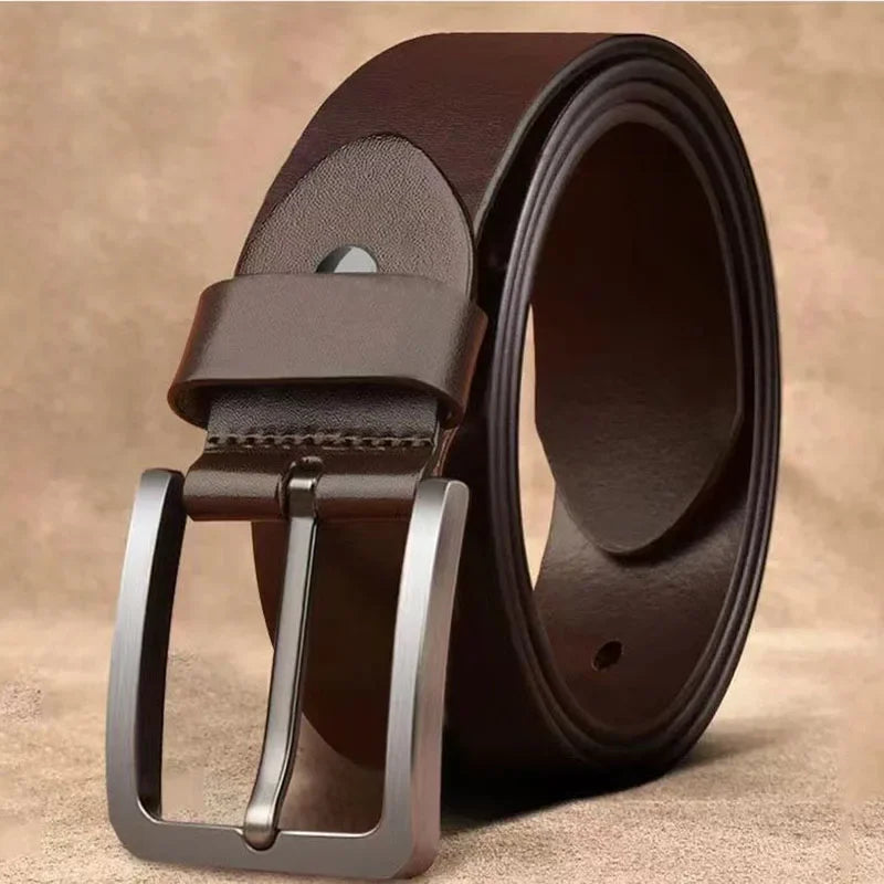 Classic Alloy Pin Adjustable Alloy Buckle Belts for Jeans Unisex Men Women Belt Business PU Leather Belts Waist Straps Belts