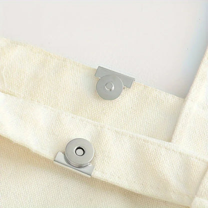 8-Piece bag snap accessories magnetic buckle, bag snap hidden button seam-free button snap 2030