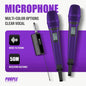 Wireless Microphone G-MARK SKM9000 Professional 2 Channels UHF Frequency Adjustable Metal Handheld Mic For Party Show Teaching